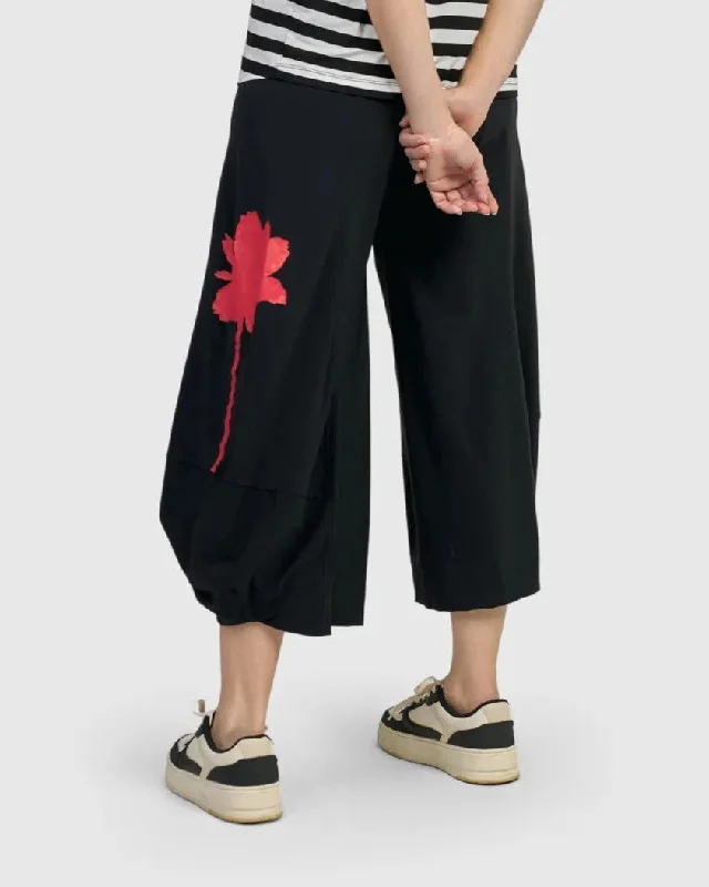 Tekbika Moulin Rouge Punto Pants, Flower Modern Bootcut Pants