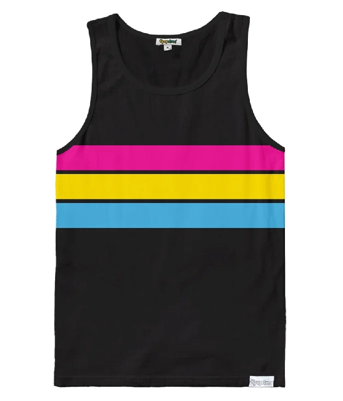 Pan Pride Flag Tank Top floral tank top