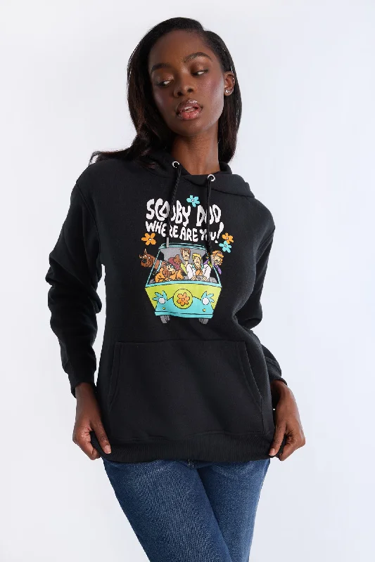 Scooby-Doo Graphic Hoodie Hoodie with Emblem Brand Identity