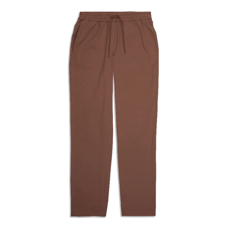 Straight-Leg Mid-Rise Pant Full Length - Resale Relaxed Linen Pants