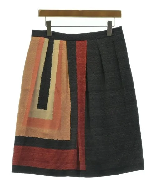 Max Mara Knee length skirts leather skirt modern