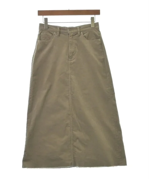 URBAN RESEARCH DOORS Long/Maxi length skirts corduroy skirt durable