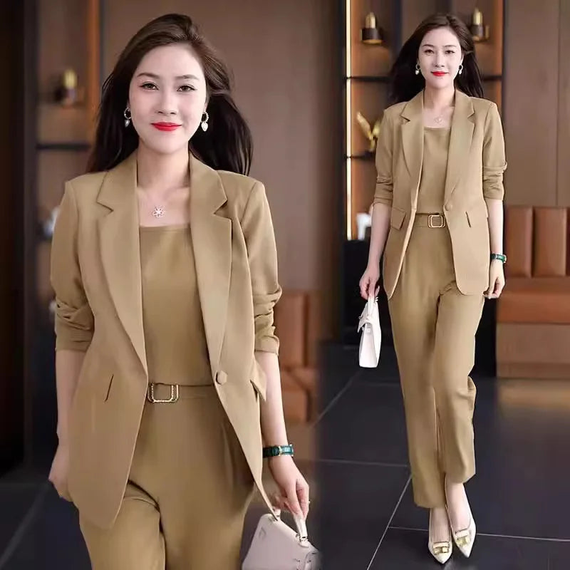 Khaki 3pcs set