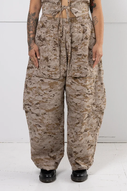 JAMES CAMO PANT Cozy Full-Length Pants