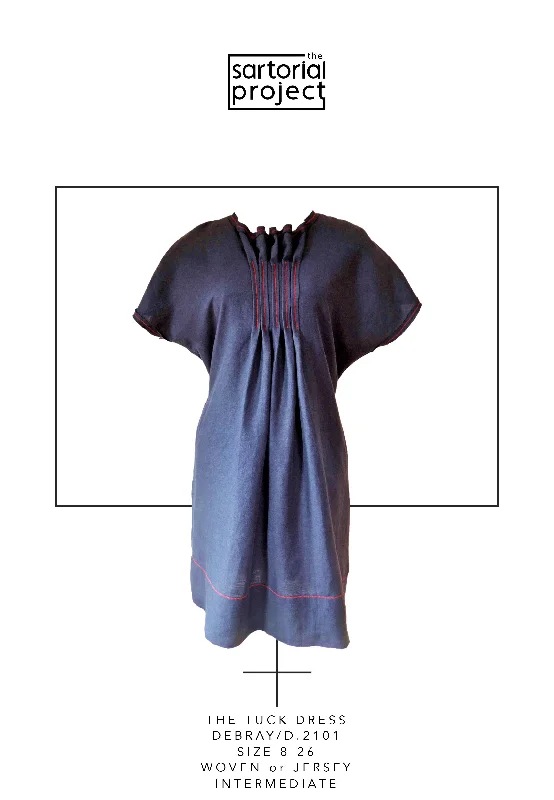 Debray dress D.2101 | PDF Sewing Pattern Tunics Handmade artisanal