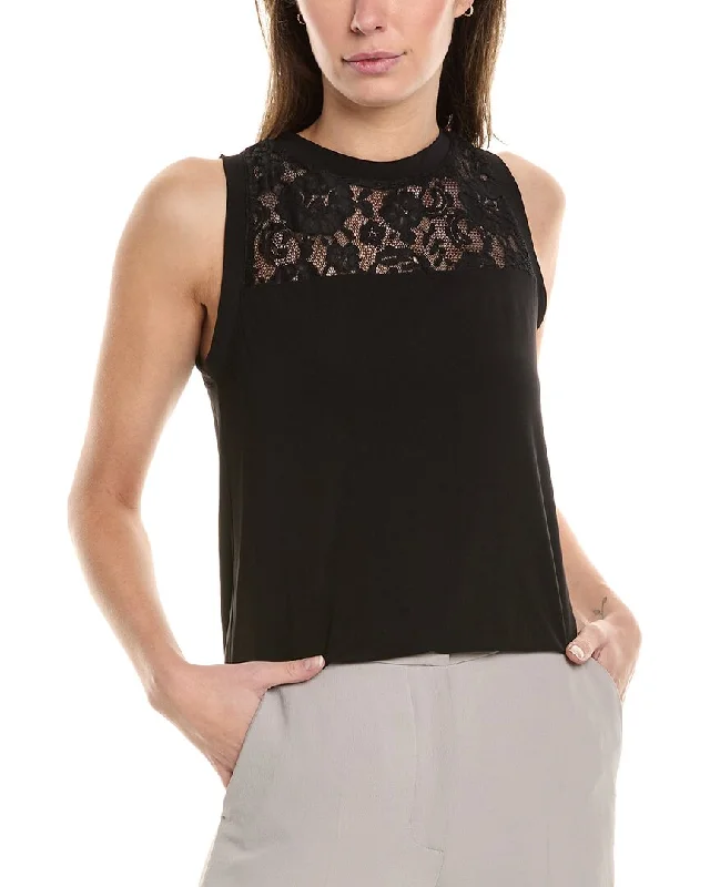 Vince Camuto High Boatneck Tank adorable tank top