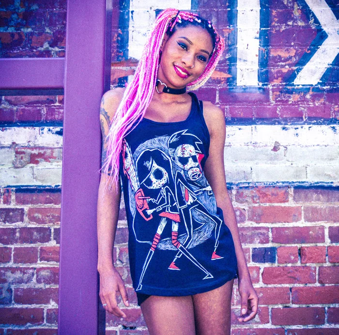 Us vs. Them Women Tanktop crew neck tank