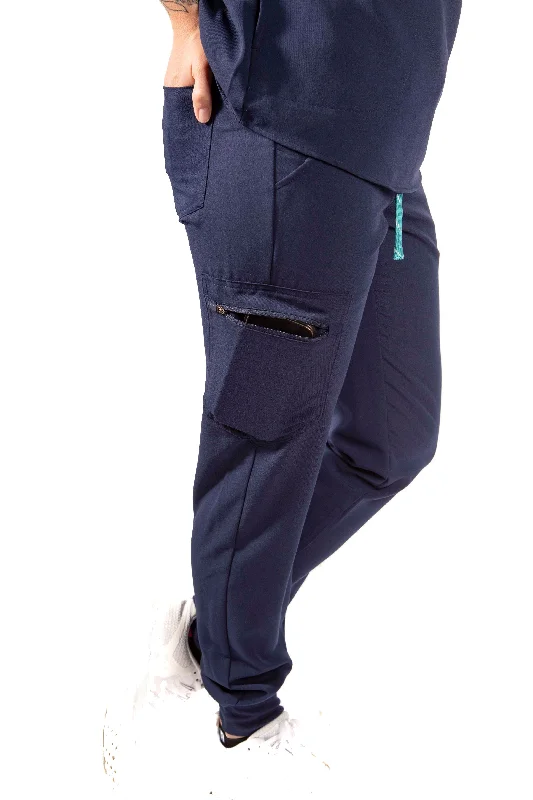 Beth Scrub Pants Chic Black Leggings