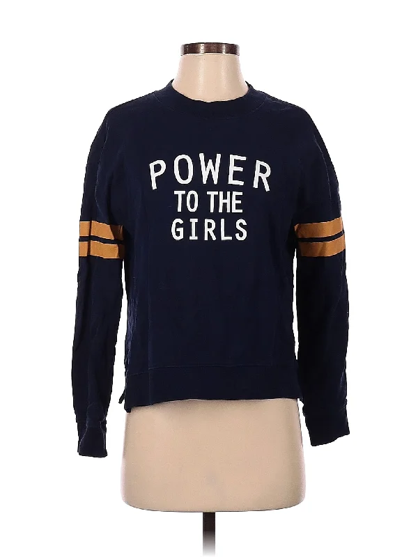 Sweatshirt Hoodie with Bell Sleeves Flared Feminine