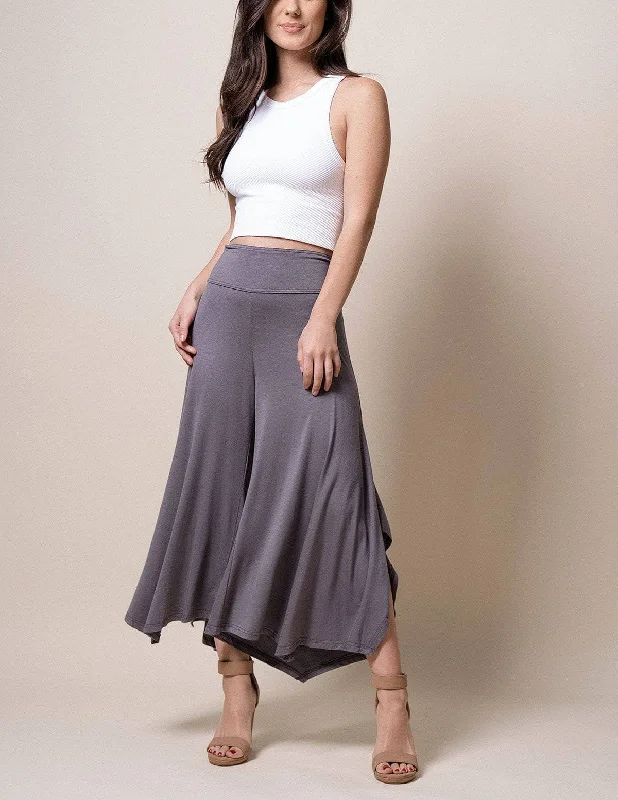 Flowy Crop Yoga Pants Comfy Cargo Trousers