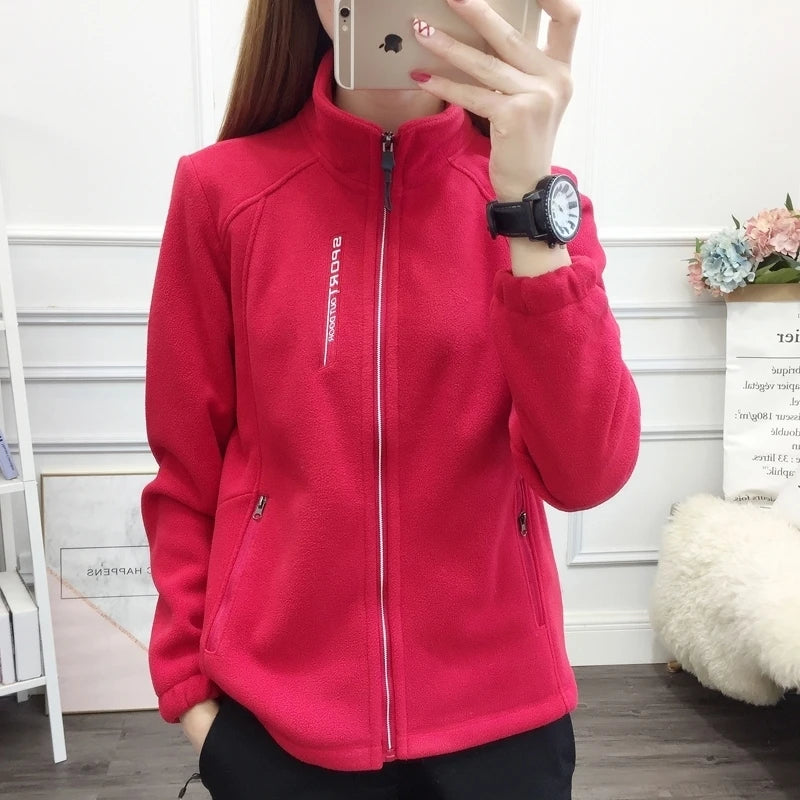 Autumn Winter Women Fashion Solid Color Jacket Coats Casual Full Long Sleeve Outerwear Tops Ladies Basic Warm Print Jacket Jacquard Jacket Embroidered Jacket