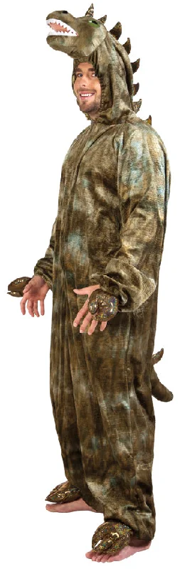 Plush Dinosaur Adults Costume Animal Fancy Dress Tunics Handmade artisanal