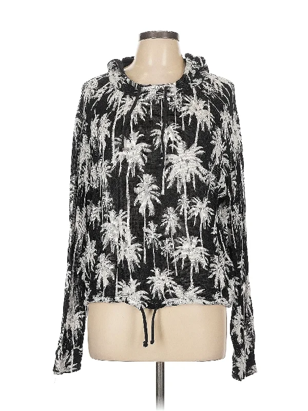 Sweatshirt Hoodie with Longline Fit Extended Stylish