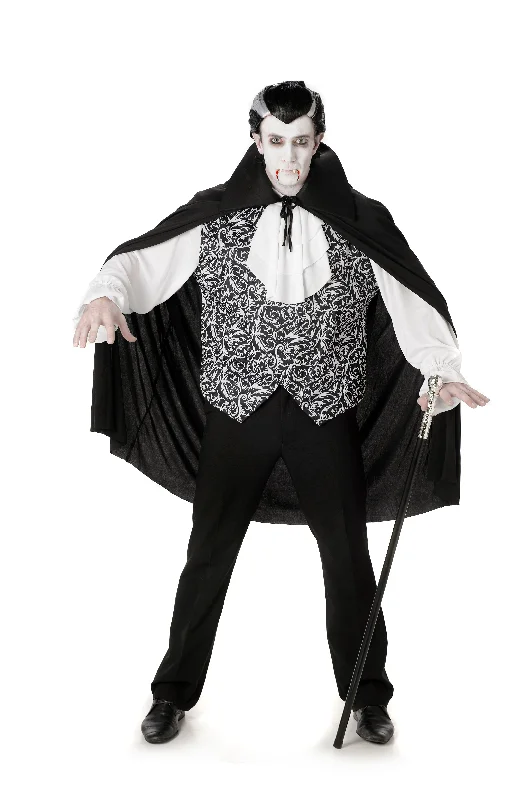 Royal Vampire Mens Costume Gothic Fancy Dress Tunics Recommended stylist