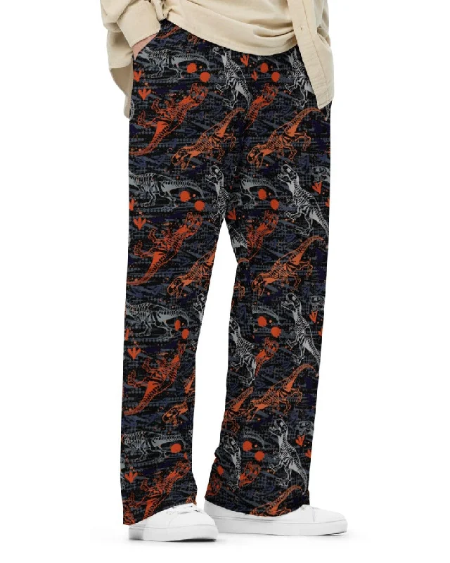 T-Wrecked Unisex Wide Leg Pants Trendy Velvet Pants