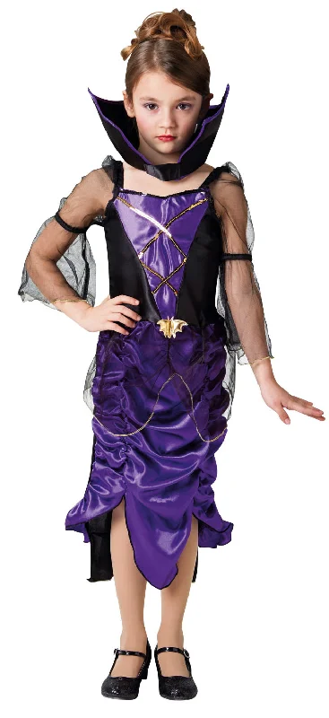 Girls Gothic Vampiress Halloween Vampire Fancy Dress Costume Tunics Chic fashionable Girls Gothic Vampiress Halloween Vampire Fancy Dress Costume Tunics Chic fashionable