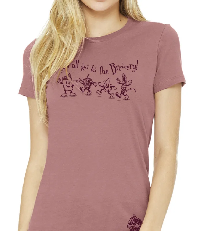 Let's all go to the Brewery - Women's Tee & Muscle Tank cute tank top