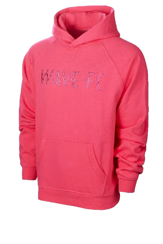 Unisex San Diego Wave FC Tonal Wordmark Oversized Hoodie Hoodie Crop Top Short Trendy