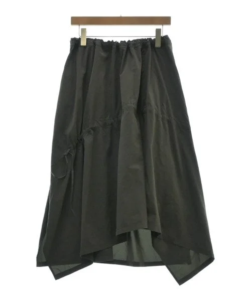 Y's Long/Maxi length skirts pleated skirt texture