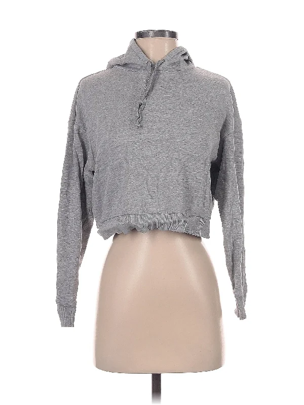 Sweatshirt Hoodie with Back Slit Movement Comfort