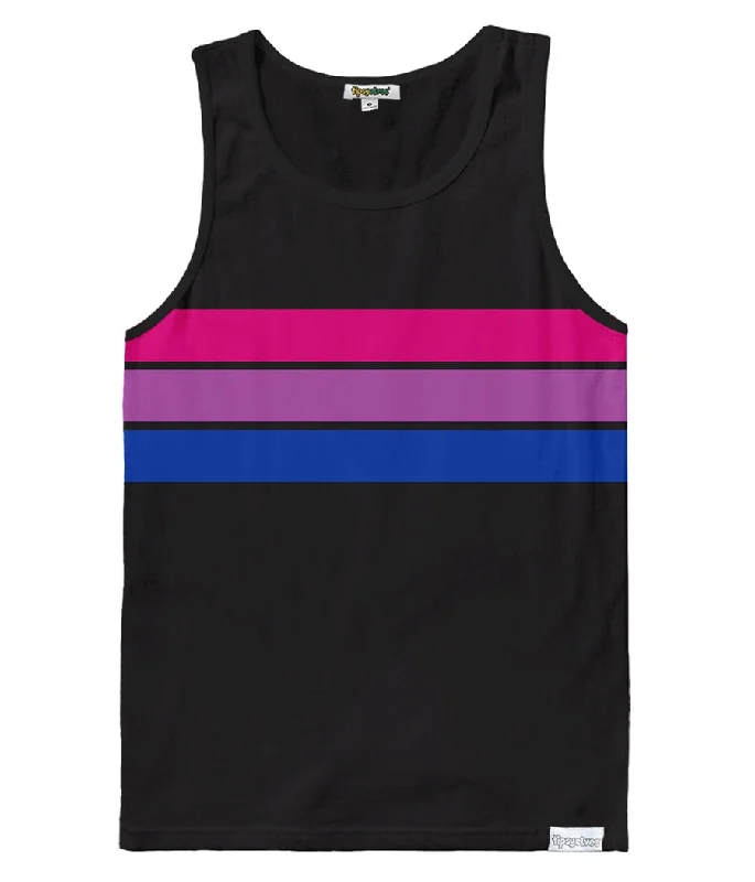 Bi Pride Flag Tank Top scoop neck tank