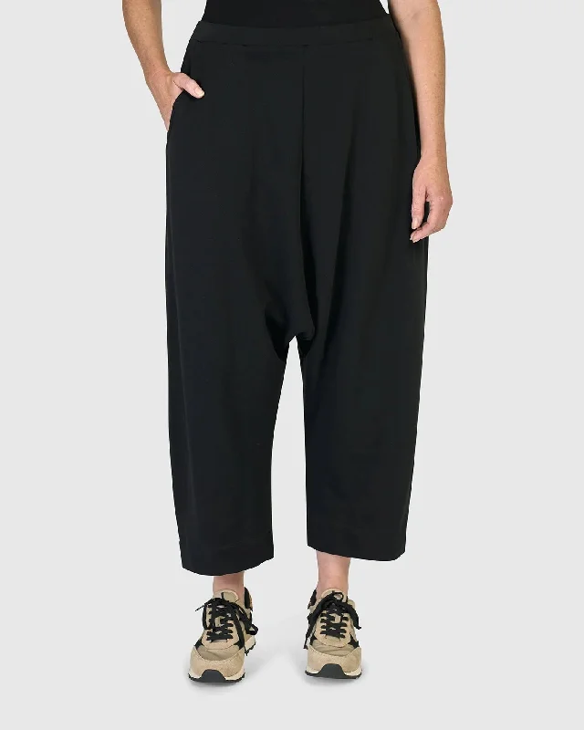 Urban Octavia Harem Pants, Black Trendy Palazzo Pants