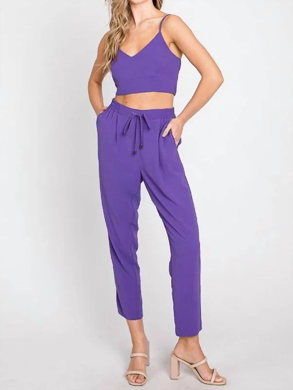 Tank Top In Purple Dream sage tank top