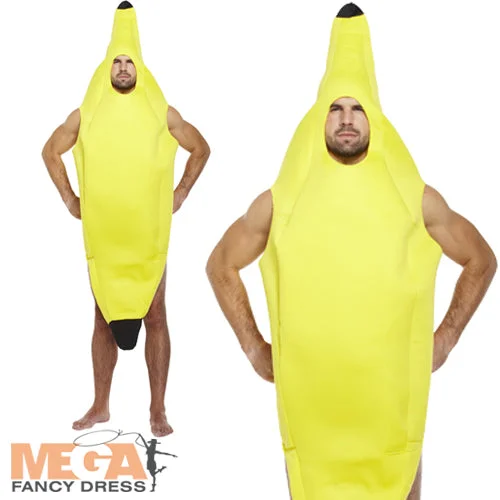 Men's Banana Novelty Fancy Dress Costume Tunics Versatile all-occasion