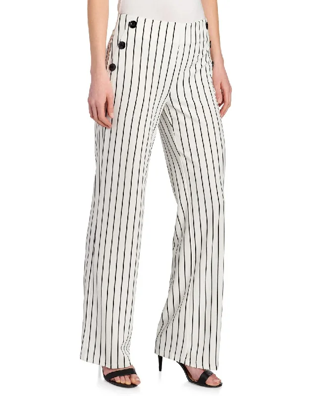 Striped Sailor Pants Soft Stretch Pants