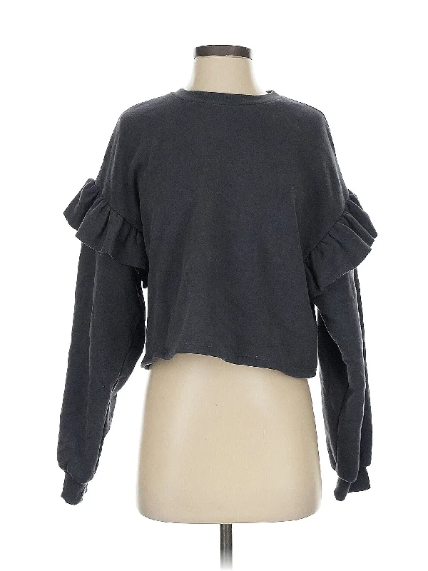 Sweatshirt Hoodie with Patch Decorative Personalized