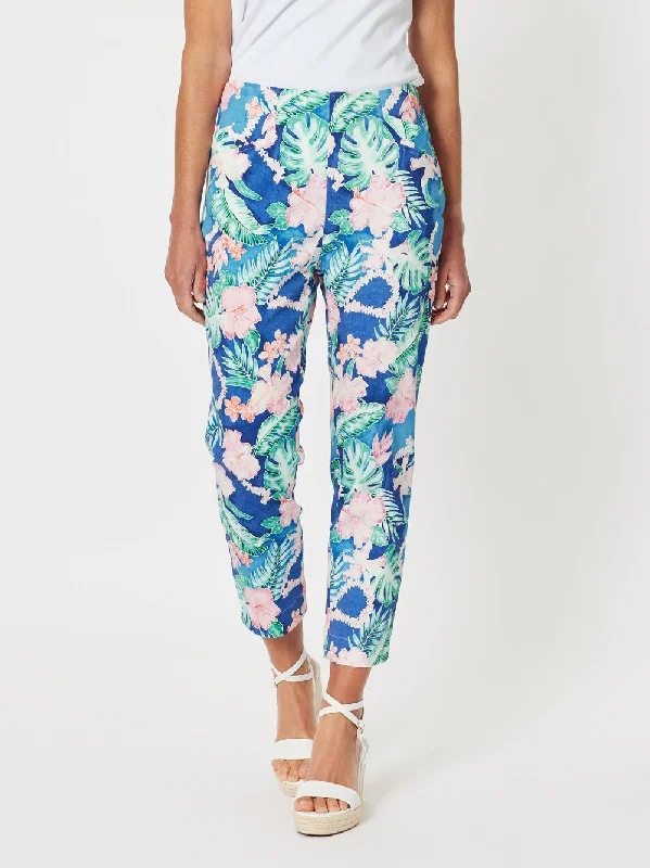 Santa Monica Pant - Multi Formal Linen Trousers