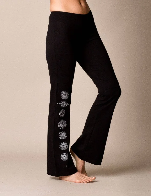 Chakra Yoga Pants Cozy Fitted Pants