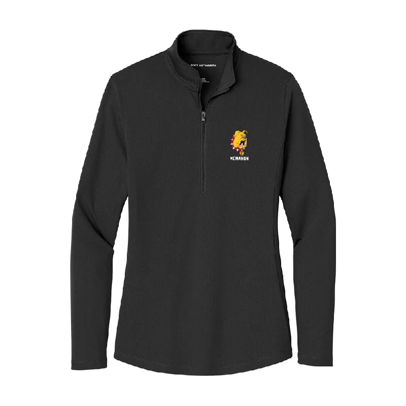 Ferris State - NCAA Women's Soccer : Allison McMahon - Women's Lightweight Quarter Zip Jacket Hoodie Zip-Up Jacket Button-Up Jacket Ferris State - NCAA Women's Soccer : Allison McMahon - Women's Lightweight Quarter Zip Jacket Hoodie Zip-Up Jacket Button-Up Jacket