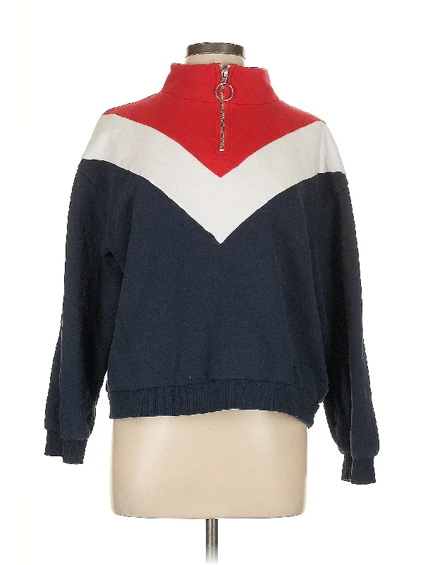 Sweatshirt Hoodie with Pattern Geometric Abstract