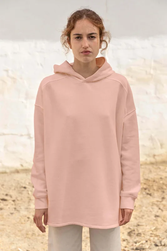 Tenderness Hoodie Hoodie with Tied Waist Feminine Flattering