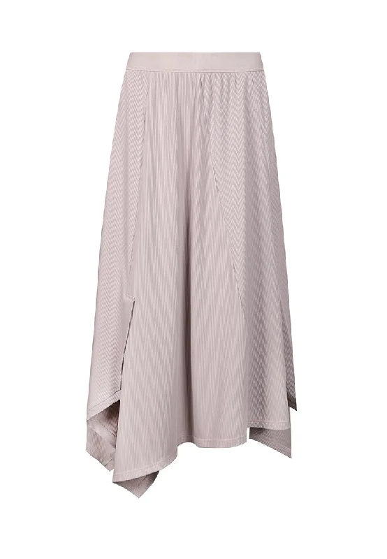 Victory Asymmetrical Midi Skirt pencil skirt chic