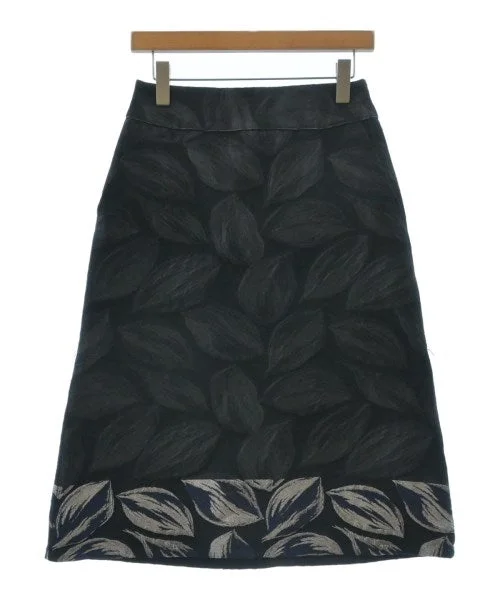 TOMORROWLAND collection Knee length skirts velvet skirt plush