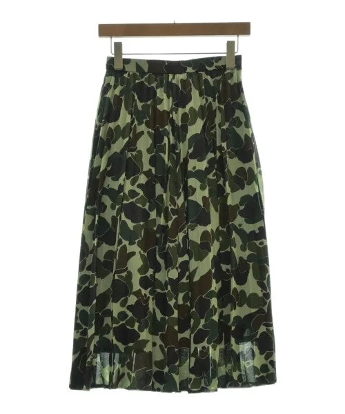 JUNYA WATANABE Long/Maxi length skirts velvet skirt sumptuous