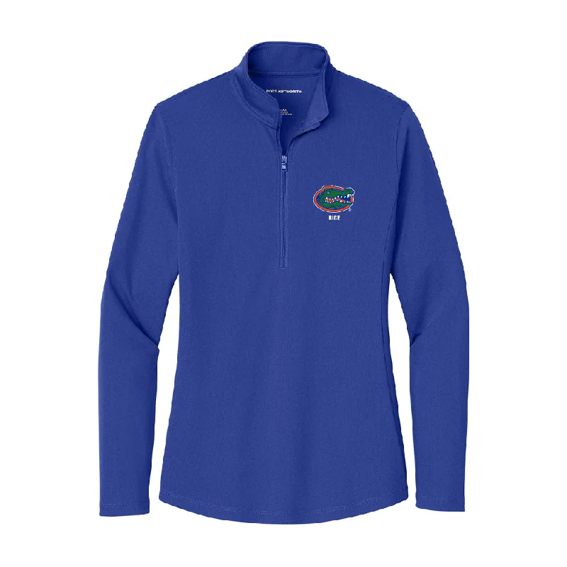 Florida - NCAA Women's Soccer : Paris Bice - Women's Lightweight Quarter Zip Jacket Welt Pockets Slit Pockets Flap Pockets Florida - NCAA Women's Soccer : Paris Bice - Women's Lightweight Quarter Zip Jacket Welt Pockets Slit Pockets Flap Pockets