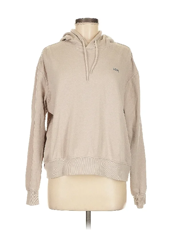 Pullover Hoodie Hoodie with Hem Detail Decorative Unique
