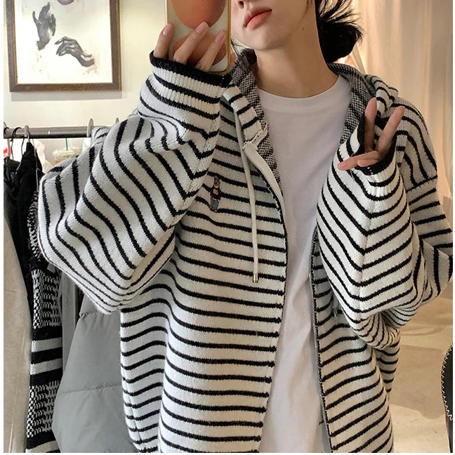 2024 Spring  ladies long sleeve elegant cardigan classic zipper sweater hoodie cardigan sweater coat Hoodie with Hem Fringe Bohemian Relaxed