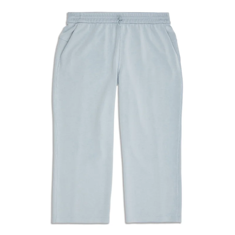Softstreme High-Rise Straight Leg Cropped Pants - Resale Formal Wide-Leg Pants