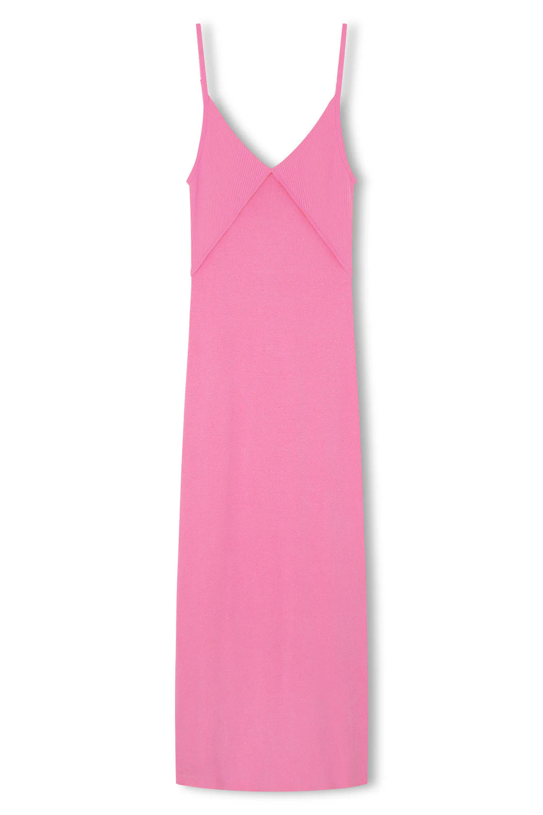 Contrast Knit Dress - Sea Pink Tunics Recommended stylist