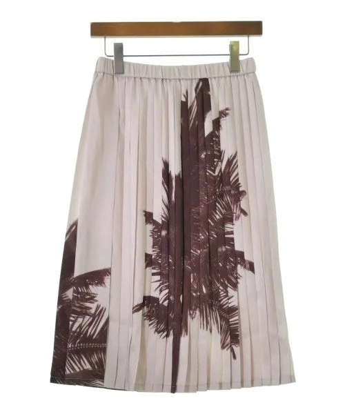 Nﾟ 21 Knee length skirts cashmere skirt fine