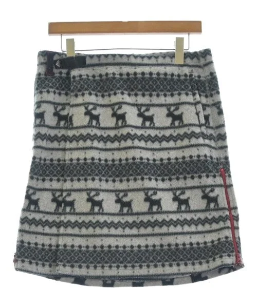 Columbia Knee length skirts flowy skirt hem