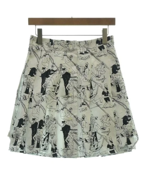PRADA Mini skirts wool skirt thick