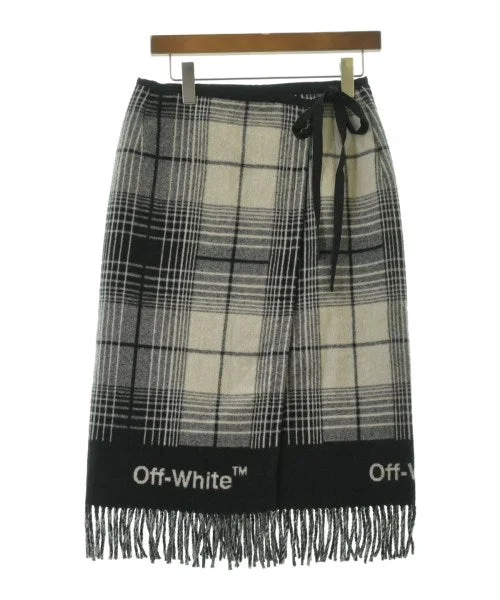 OFF-WHITE Long/Maxi length skirts corduroy skirt textured