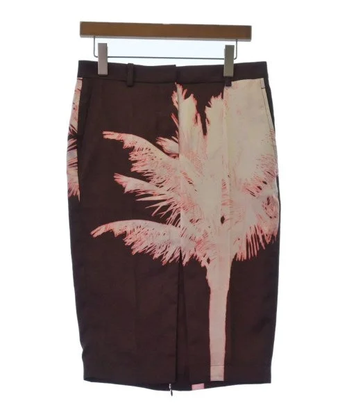 Nﾟ 21 Knee length skirts chiffon skirt airy