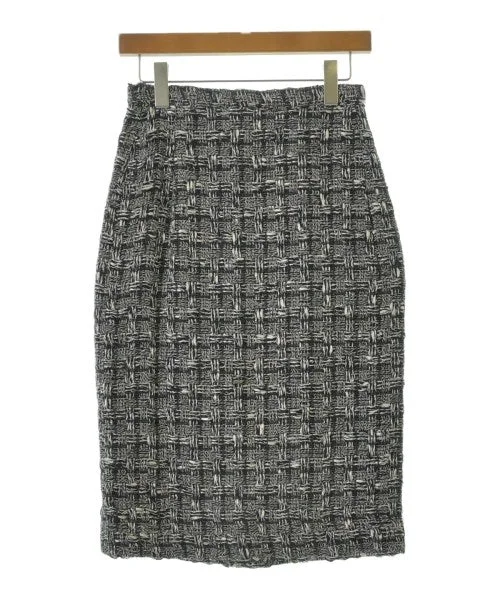 YOHJI YAMAMOTO Knee length skirts button skirt front