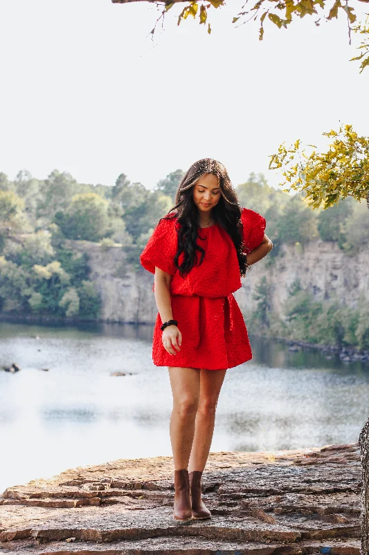 The Winning Team Red Leopard Skirt seamless skirt comfort